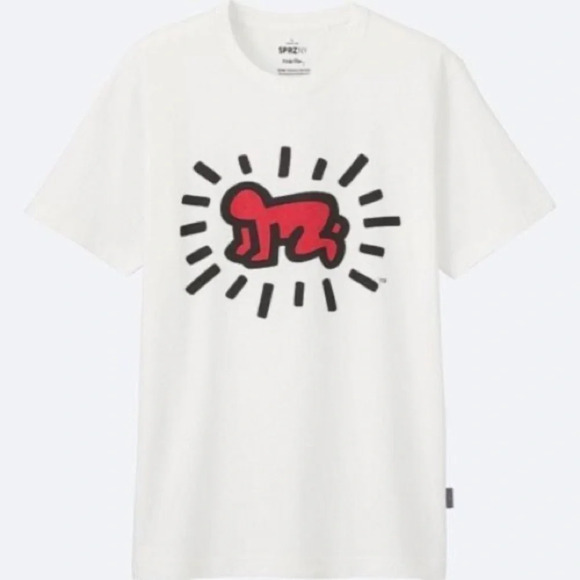 Uniqlo Other - RARE KEITH HARING x UNIQLO 'Radiant Baby' SPRZ NY Art T-Shirt, White, Large, NWT